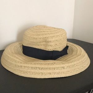 Straw style sun hat